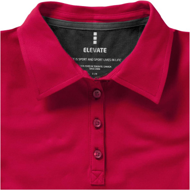 Logo trade promotional merchandise image of: Markham short sleeve women's stretch polo