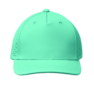 Logo trade promotional merchandise photo of: 5 panel baseball cap 200 gr/m²
