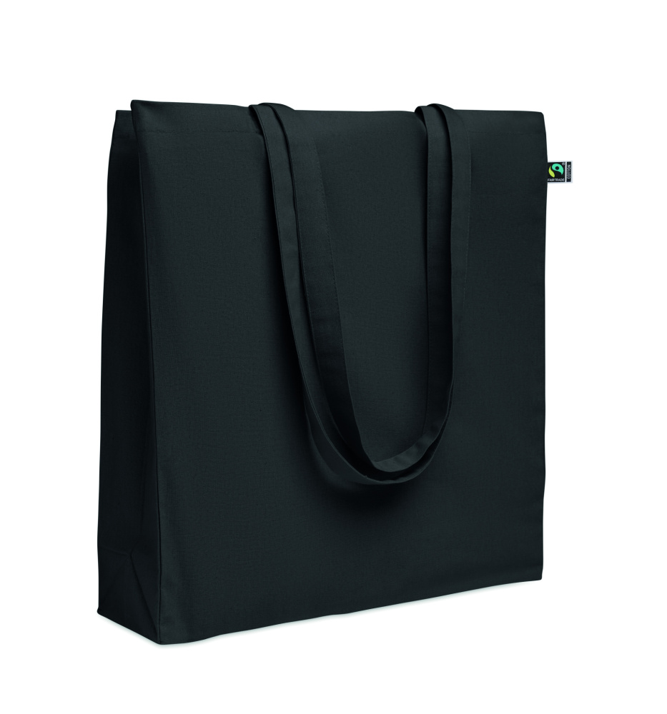 Logo trade promotional items image of: Shopping bag Fairtrade 180 gr