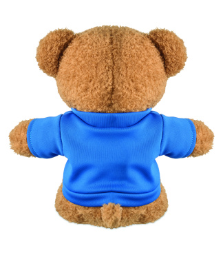 Logo trade advertising products image of: Teddy bear with t-shirt 23 cm
