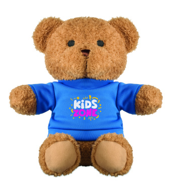 Logotrade promotional merchandise image of: Teddy bear with t-shirt 23 cm