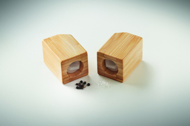 Logotrade promotional merchandise image of: Bamboo salt & pepper set
