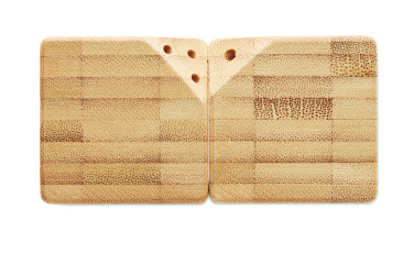 Logotrade promotional gift image of: Bamboo salt & pepper set