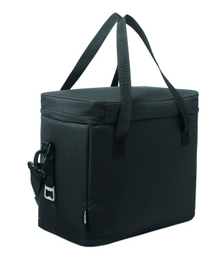 Logo trade corporate gifts image of: RPET cooler bag
