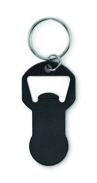 Logo trade promotional merchandise picture of: Recycled aluminium bottle opener