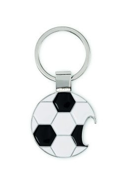 Logotrade business gifts photo of: Football keyring with opener