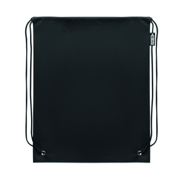 Logo trade business gift photo of: Drawstring bag RPET non-woven