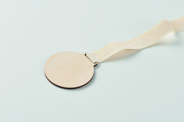 Logo trade advertising product photo of: Wooden medal