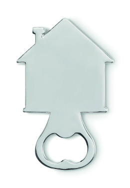 Logo trade promotional items image of: House shape bottle opener