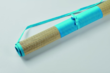 Logo trade advertising products image of: Natural straw beach mat