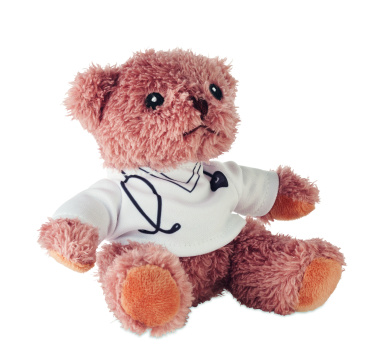 Logo trade promotional giveaway photo of: Teddy bear plush doctor