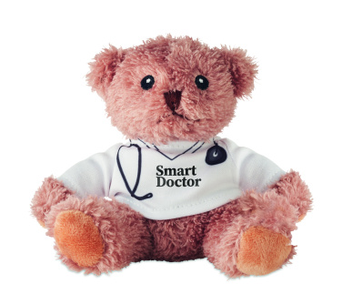 Logo trade promotional merchandise image of: Teddy bear plush doctor