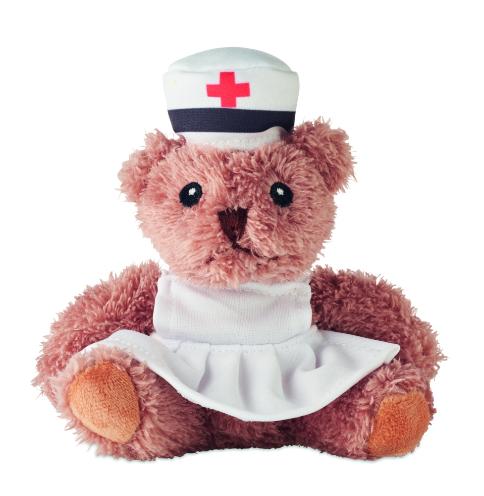Logotrade promotional products photo of: Teddy bear plush nurse