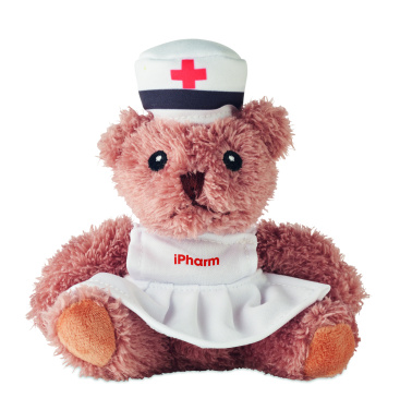 Logo trade promotional products picture of: Teddy bear plush nurse