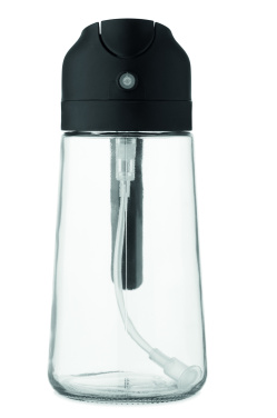 Logo trade promotional giveaways image of: Glass oil dispenser & sprayer