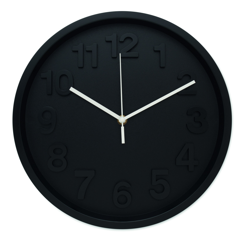 Logotrade promotional gift picture of: Wall clock in PP