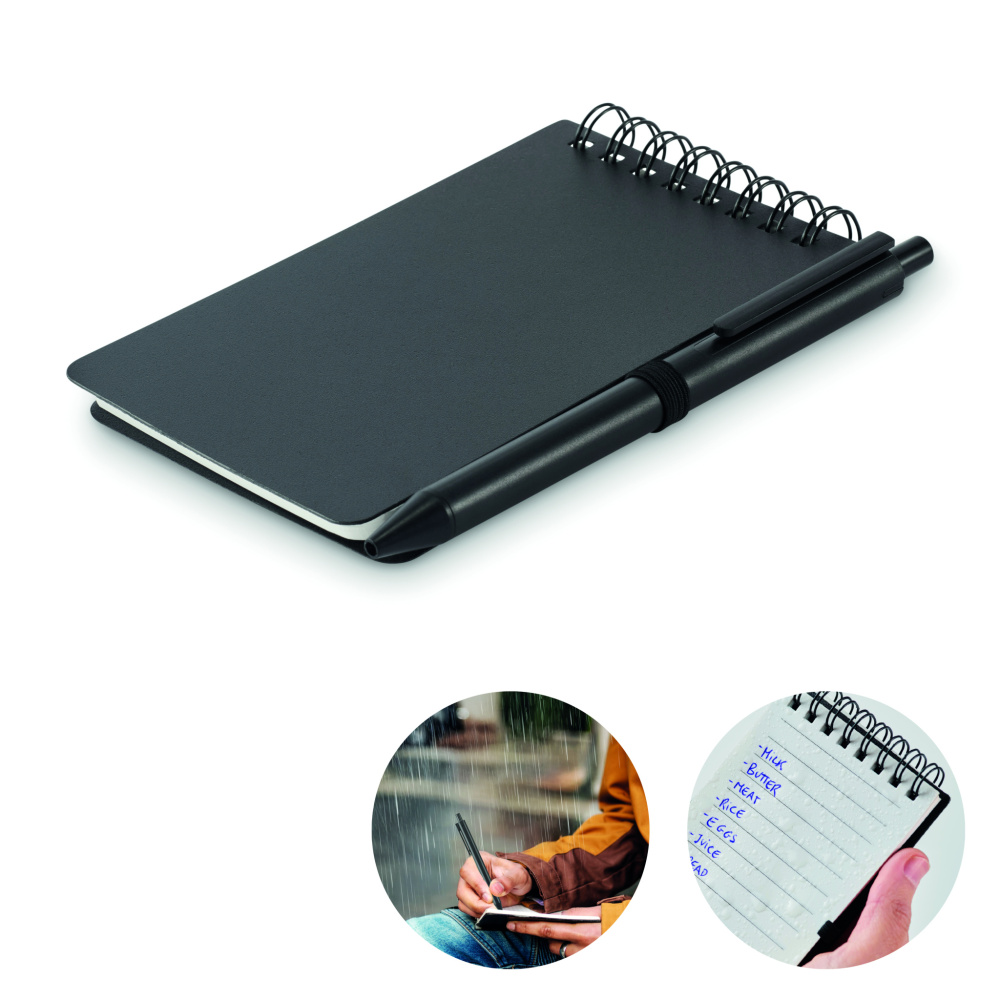 Logotrade promotional item picture of: Water repellent notepad