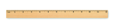 Logo trade corporate gifts picture of: Wooden ruler 30cm