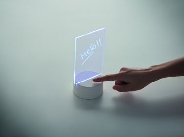 Logotrade promotional product image of: Light-up LED memo board