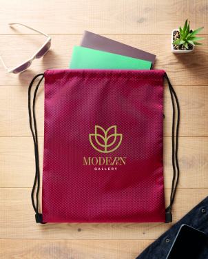 Logotrade promotional gift image of: Drawstring bag in 420D RPET