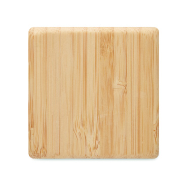 Logo trade advertising products picture of: Bamboo twist snooze timer