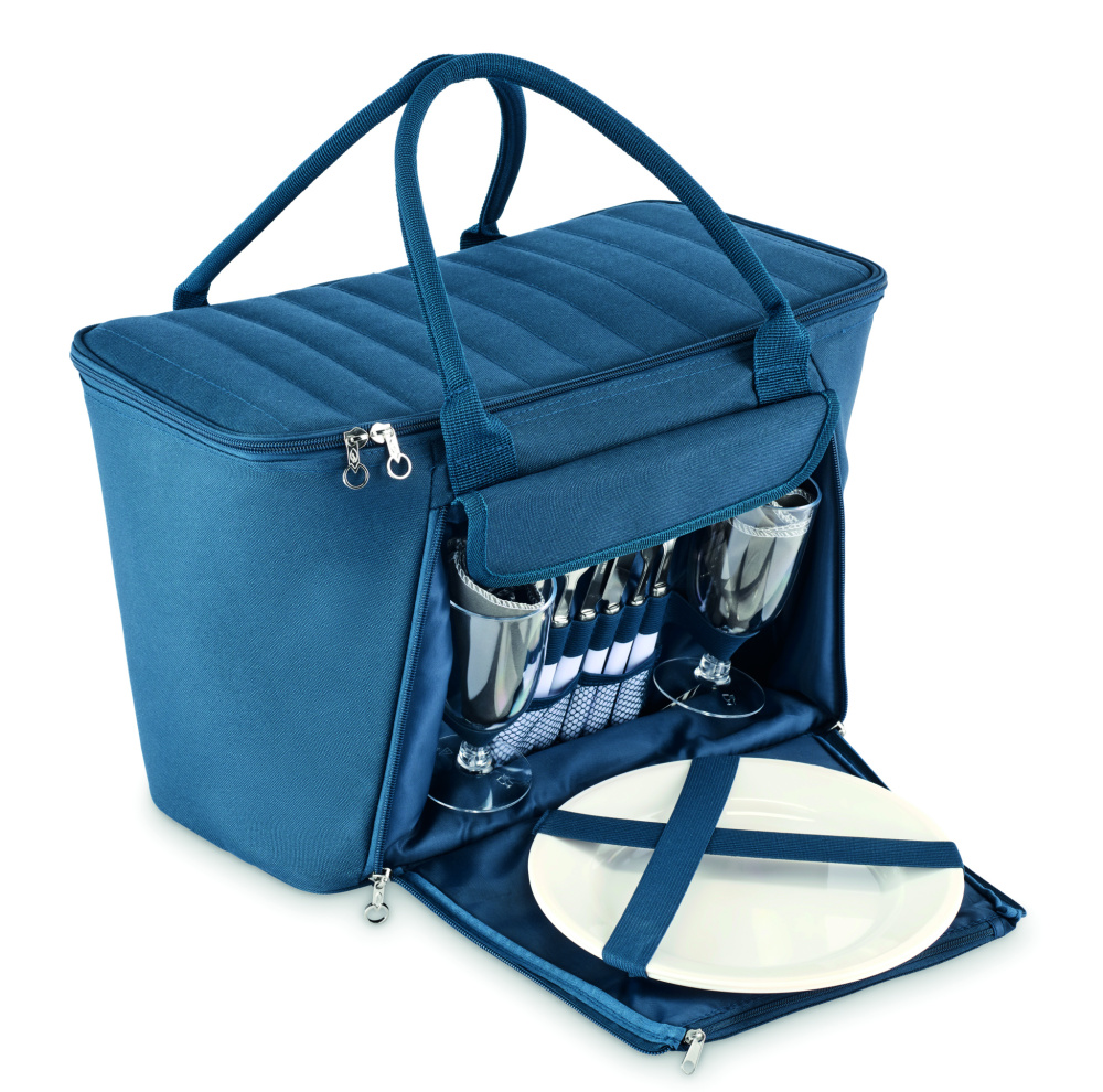 Logotrade business gift image of: RPET picnic cooler bag