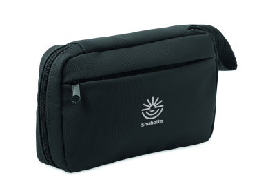 Logotrade promotional item picture of: Toiletry bag 600D RPET