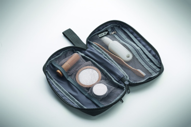 Logotrade promotional giveaway image of: Toiletry bag 600D RPET