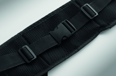 Logo trade promotional giveaway photo of: Sports waist bag 420D RPET