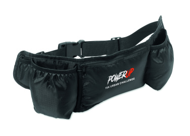 Logotrade promotional product picture of: Sports waist bag 420D RPET
