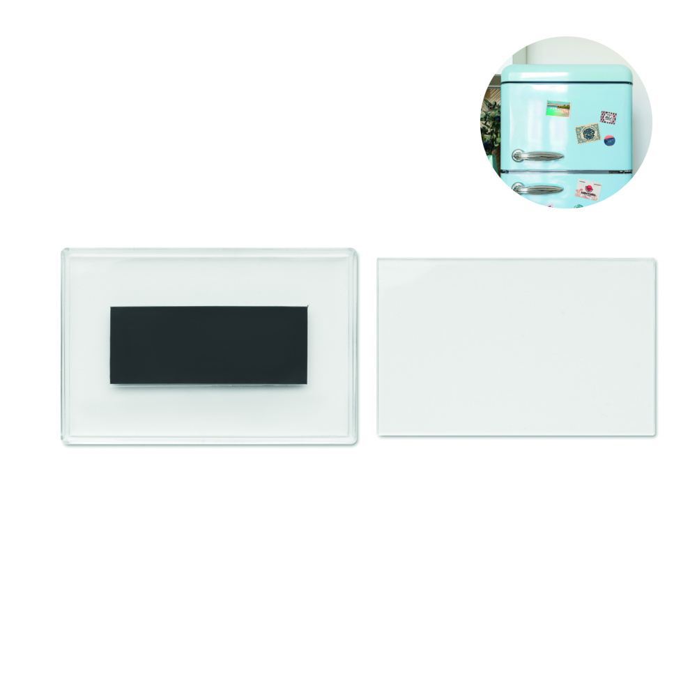 Logotrade promotional item picture of: Acrylic photo magnet rectangula