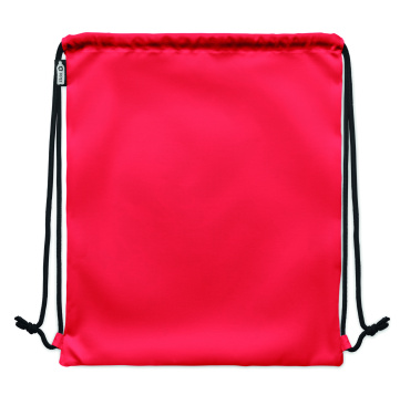 Logotrade promotional item image of: Large drawstring bag 300D RPET