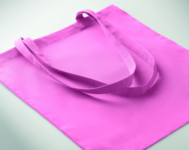 Logo trade promotional giveaways picture of: 180gr/m² cotton shopping bag