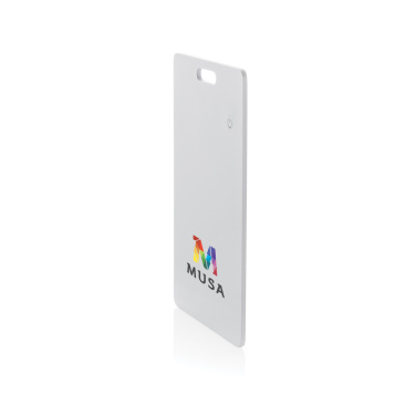 Logo trade business gift photo of: Findit Dual RCS rplastic ultra-thin finder card rechargeable