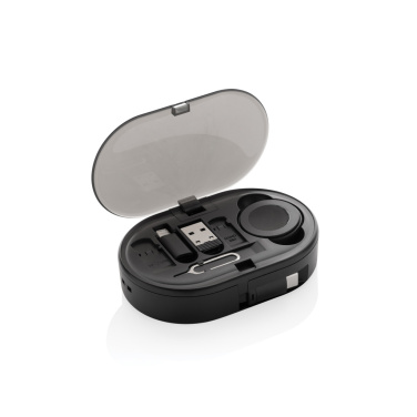 Logotrade promotional products photo of: Chargevix RCS rplastic Multi-functional 60W charging set