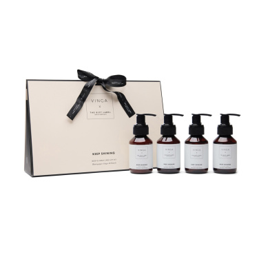 Logotrade promotional item picture of: VINGA x TGL body and hand care gift set