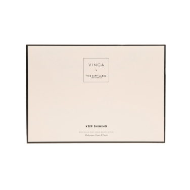 Logo trade business gift photo of: VINGA x TGL body care gift set