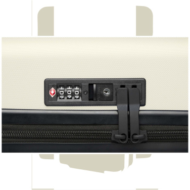 Logo trade business gifts image of: Rover 20" GRS recycled cabin trolley 40L