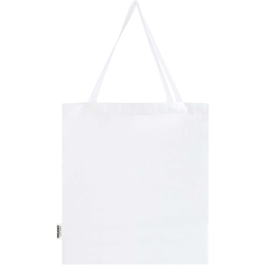 Logo trade business gifts image of: Odisha 180 g/m² OCS organic full gusset tote bag 14L