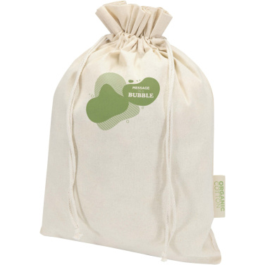 Logotrade promotional item image of: Odisha 140 g/m² OCS organic gift bag - 42 x 30 cm