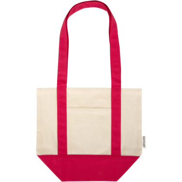 Logo trade promotional gift photo of: Sam 320 g/m² GRS recycled mini cotton tote bag