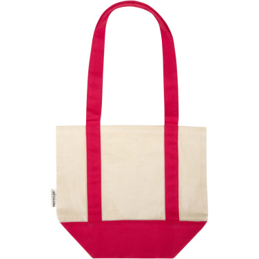 Logo trade promotional gifts picture of: Sam 320 g/m² GRS recycled mini cotton tote bag