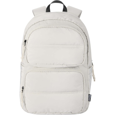 Logo trade advertising products picture of: Puffer 15.6" GRS recycled laptop backpack 18L