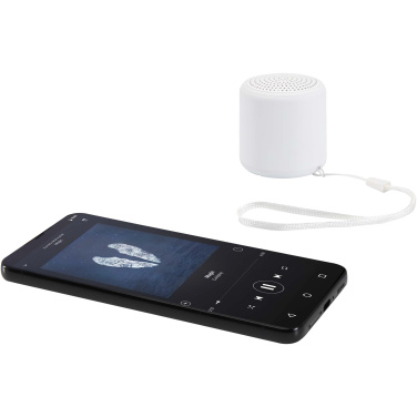 Logo trade promotional merchandise image of: Velkis 3W recycled plastic wireless Bluetooth® speaker