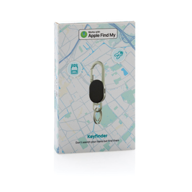 Logo trade promotional giveaway photo of: Keyfinder Dual keychain with worldwide locating