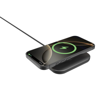 Logotrade corporate gift picture of: Quantum ultra-fast 25W magnetic wireless charging pad