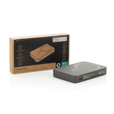 Logotrade corporate gift image of: Quantum RCS ultra-fast 10.000mAh magnetic 25W powerbank