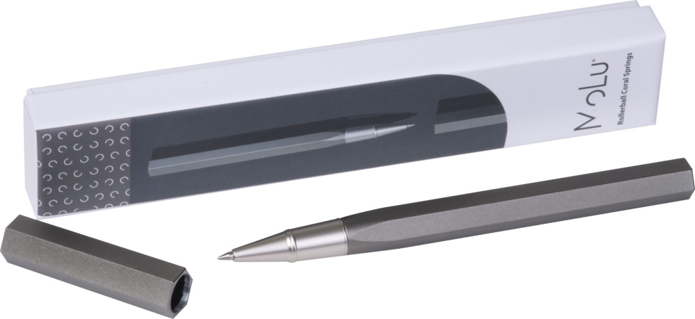 Logotrade corporate gift picture of: Rollerball pen Coral Springs MoLu