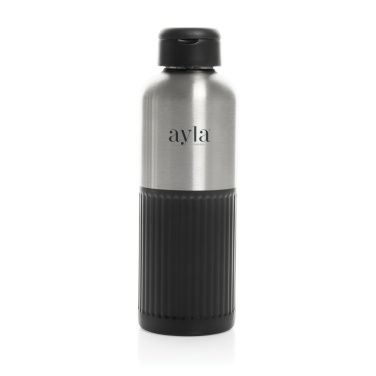 Logo trade promotional merchandise photo of: Ripple RCS R-steel leakproof water bottle with handle 750ML