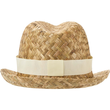 Logo trade promotional merchandise image of: Pricus straw hat